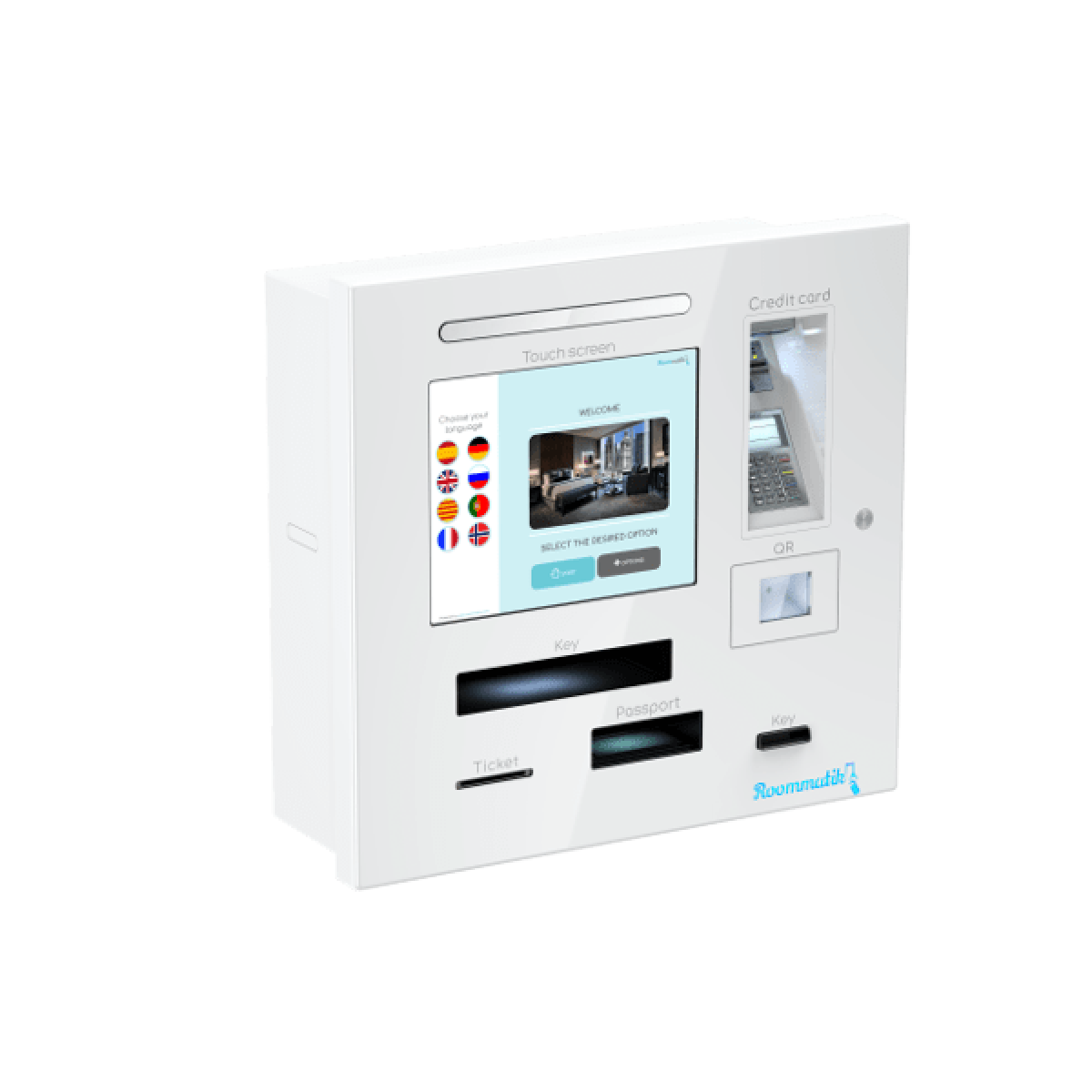 Check-in-Automaten der Roommatik M-Serie